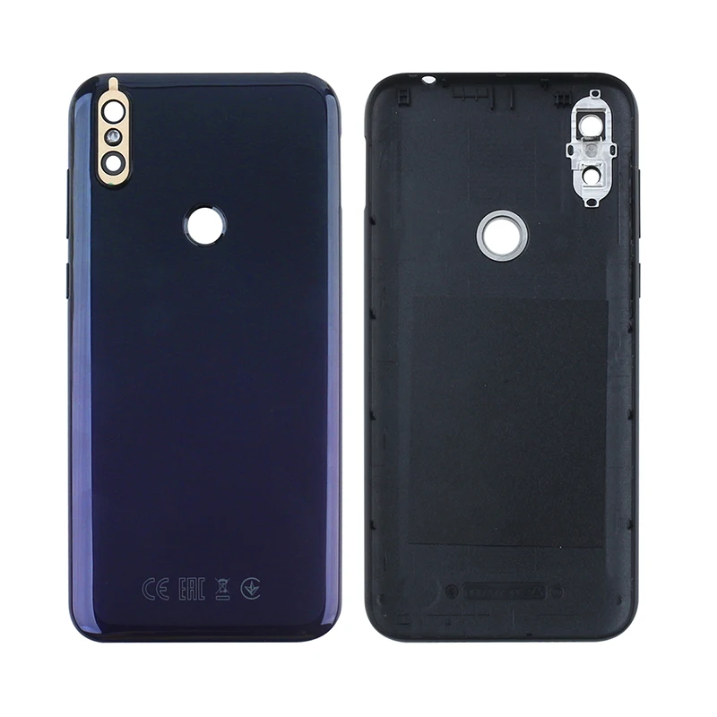 Purple Ocolor Для Doogee Y8 Plus крышка батареи Защитная батарея задняя крышка подходит для замены 6,21 ''Для Doogee Y8 Plus мобильного телефона - Цвет: Purple