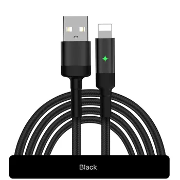

Fast Charging Data Wire Cord Magnet Charger USB Type C 1.2M Mobile Phone Cable Intelligent Power Off Charging For iPhone Android