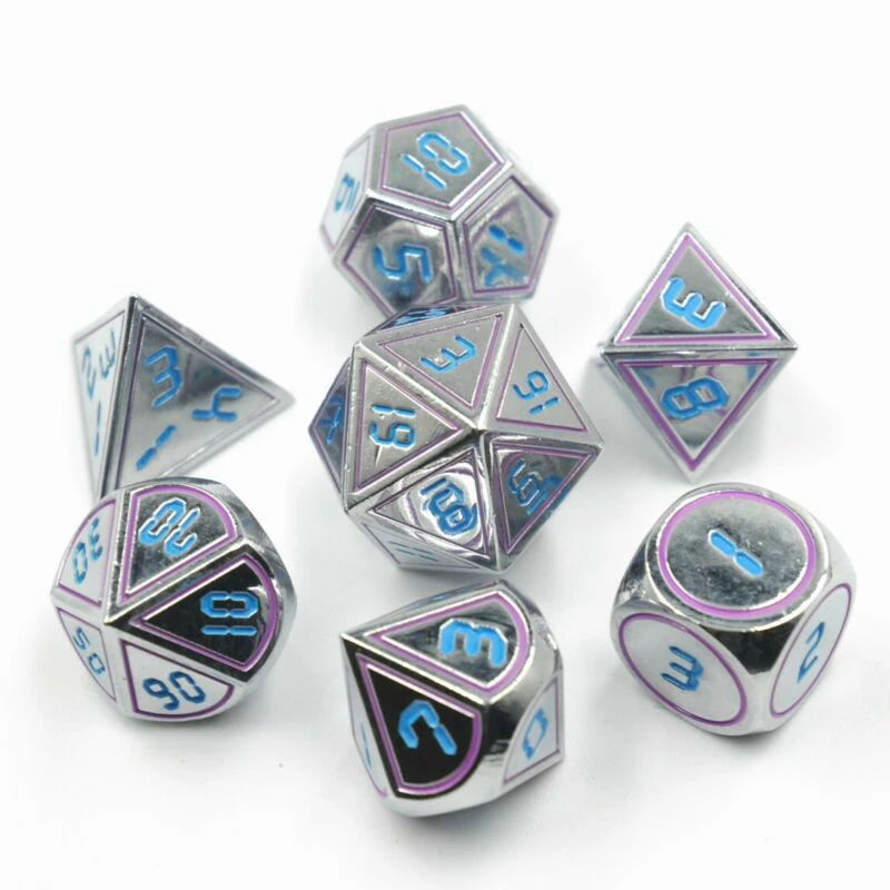 

With Storage Bag Dice Set Dungeons and Dragons MTG RPG gaming Polyhedral