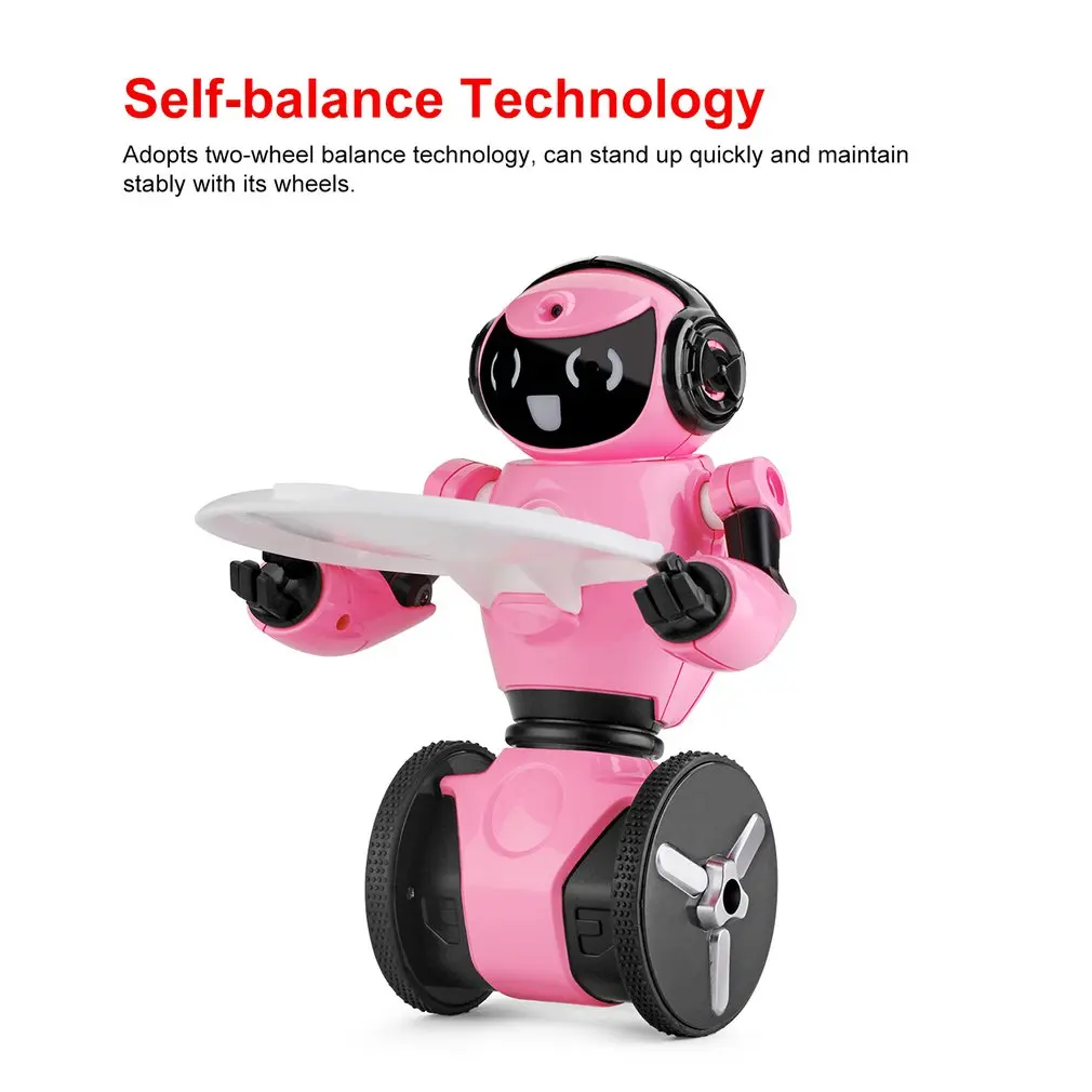 WLtoys F4 камера мини робот ходьба музыка танец Wifi жеста g-сенсор управление детская игрушка Программирование препятствия авои танец двухколесный