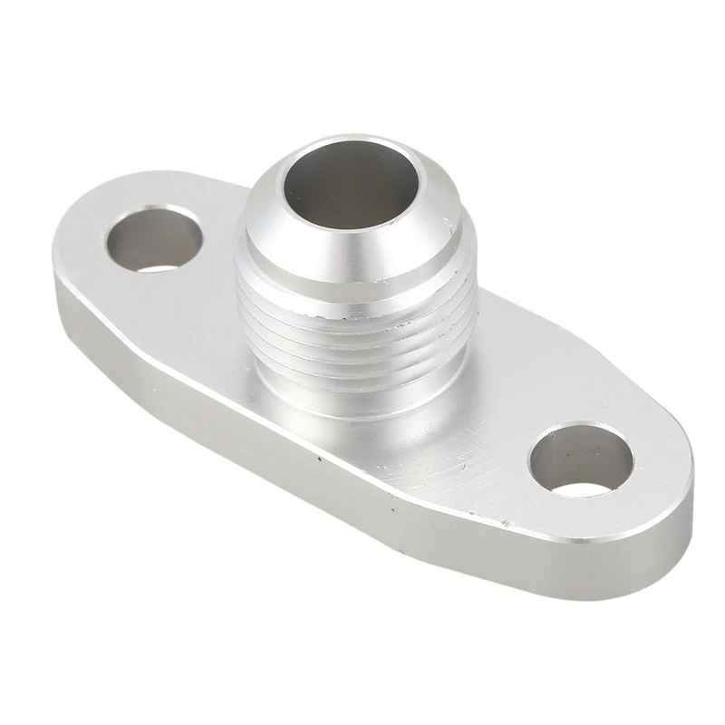 

Turbo Oil DRAIN OUTLET Flange Gasket Adapter Kit 10AN MALE 10 an Fitting T3 T4