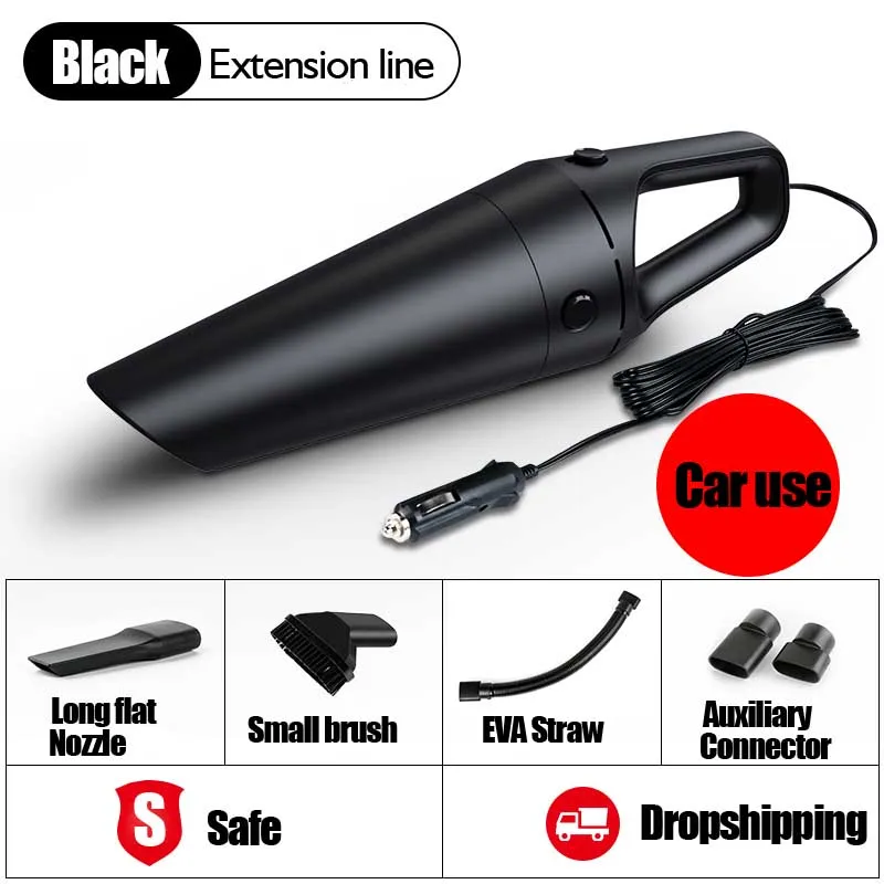 

3500 Pa vacuum cleaner Extension line 5M Powerful Cyclone Suction handheld aspirador Wet and Dry Dual Use portable stofzuiger