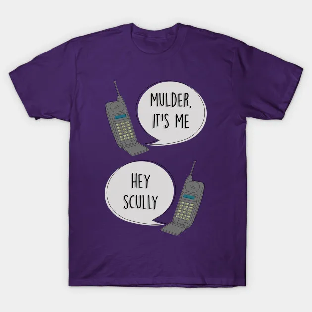 Мужская футболка Mulder it Me Hey Scully женская и | одежда