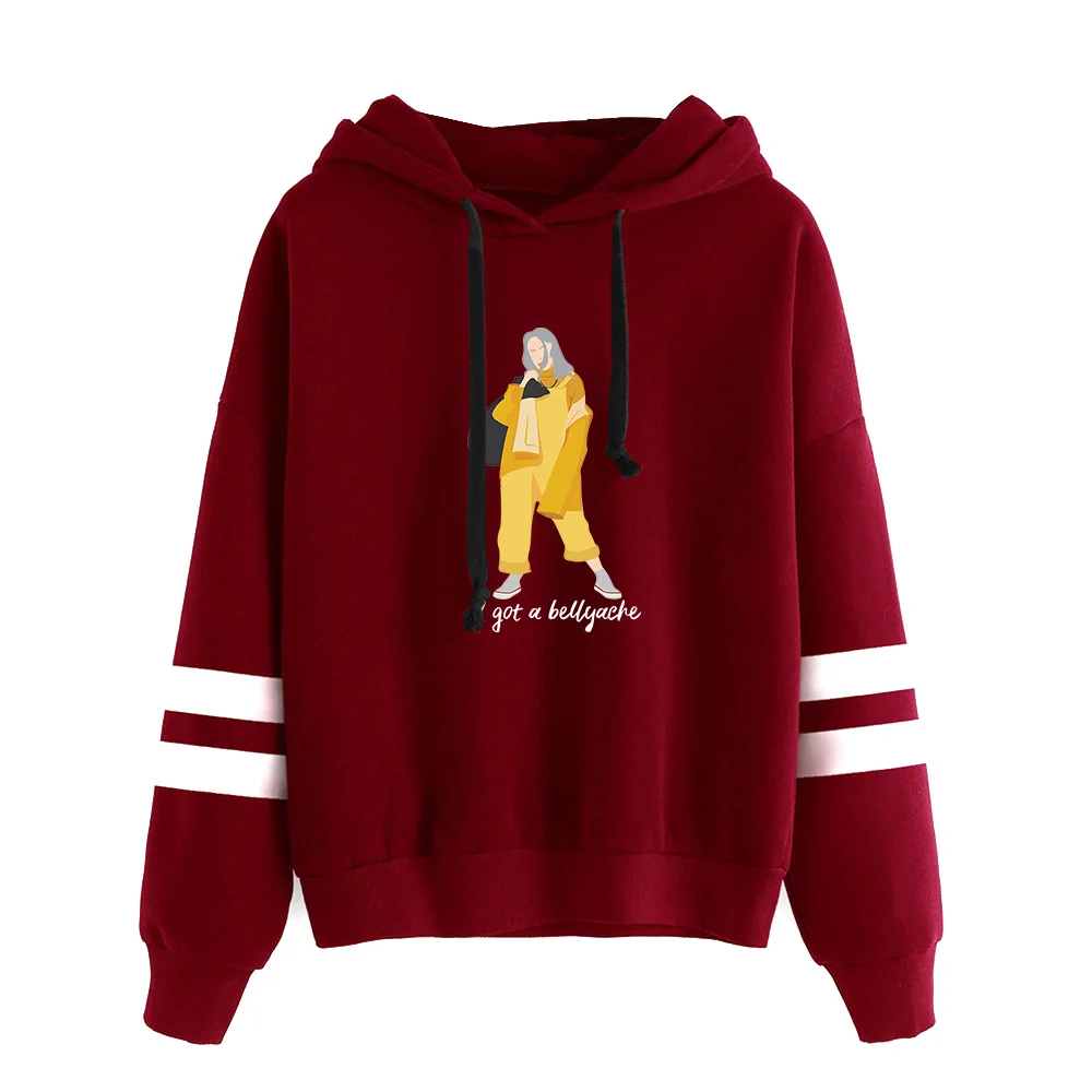 Billie eilish, принт, для молодых людей, весна и осень, мультяшный узор, мужские толстовки, мужская Толстовка