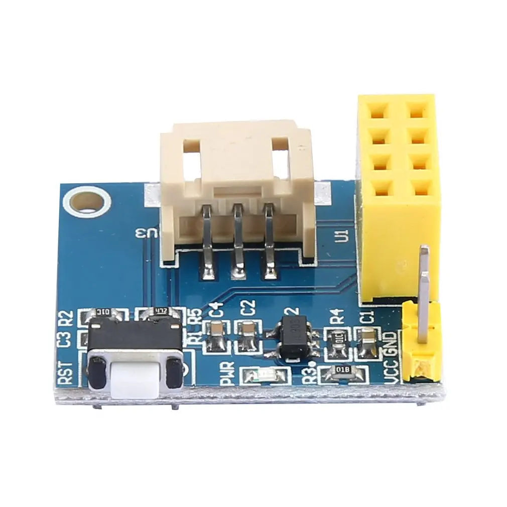 ESP8266 ESP-01 ESP-01S WS2812 RGB светодиодный светильник Модуль контроллера для IDE WS2812 светильник кольцо умный электронный DIY
