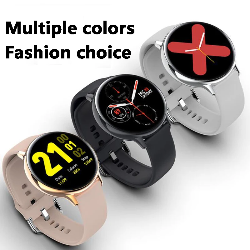 

2020 New Smart Watch IP68 Waterproof Sport Men Women Bluetooth Smartwatch Fitness Tracker Heart Rate Monitor For Android IOS