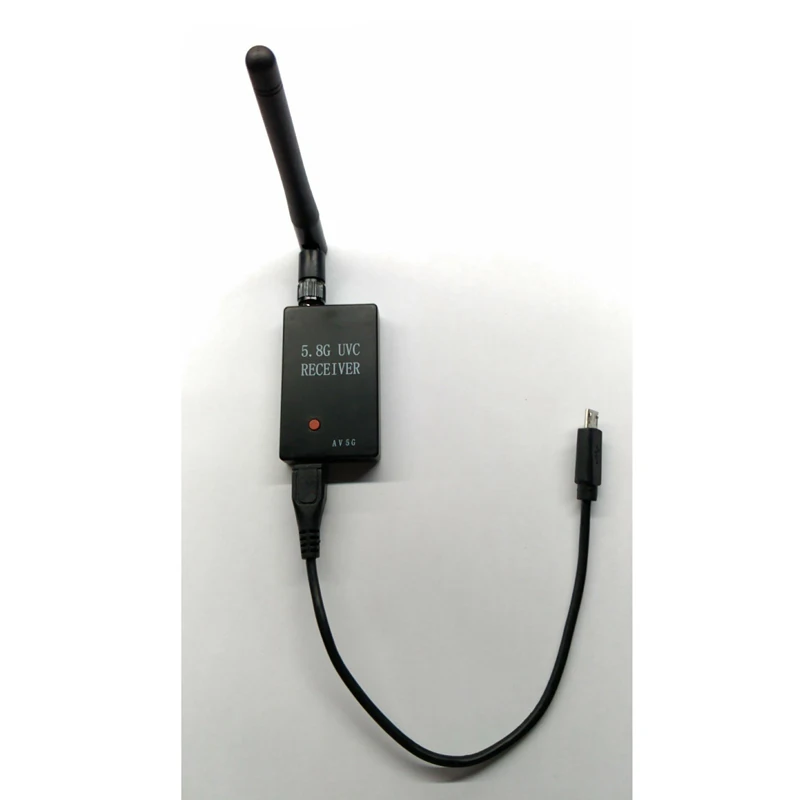 

Hot 5.8G UVC Image Transmission Receiver Connectable to Mobile Computer Display Flight Control Accessories for RC Aircraft