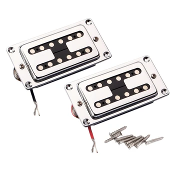 

HOT 2Pcs/Set Guitar Sealed Humbucker Pickups Pick-Ups Dual Coil for LP Electric Guitars with Mounting Screw