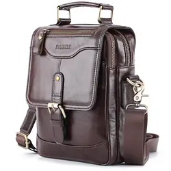 Кожаный портфель мужские сумки из натуральной кожи сумки через плечо мужская Высококачественная Роскошная деловая сумка для ноутбука