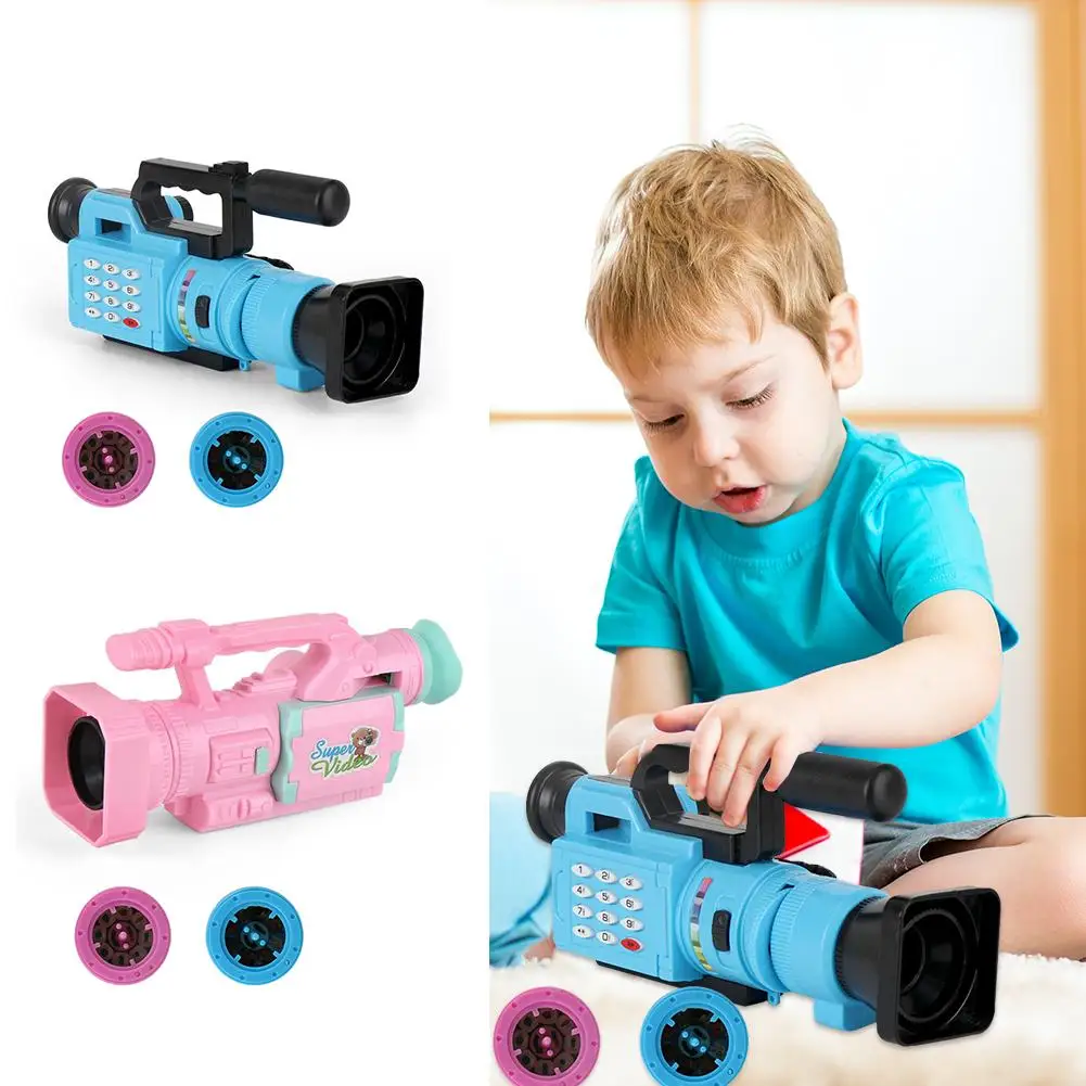 

Creative Children Cartoon Video Recorder ABS Novelty Simulation Camera Toys Develop Observational and Analytical Skills