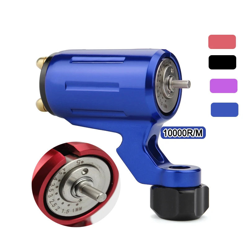 

2020 Rotary Tattoo Machine High Quality Adjustable Stroke Direct Drive RCA Electric Tattoo Motor Machine for Tattoo Guns