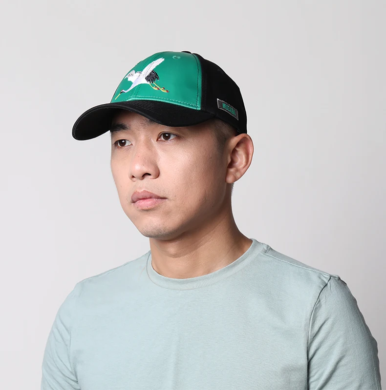 Высокое качество Snapback Бейсболка для женщин и мужчин вышитые кран печати хлопковые шапки сезон Кепка Хип-Хоп Кепка унисекс