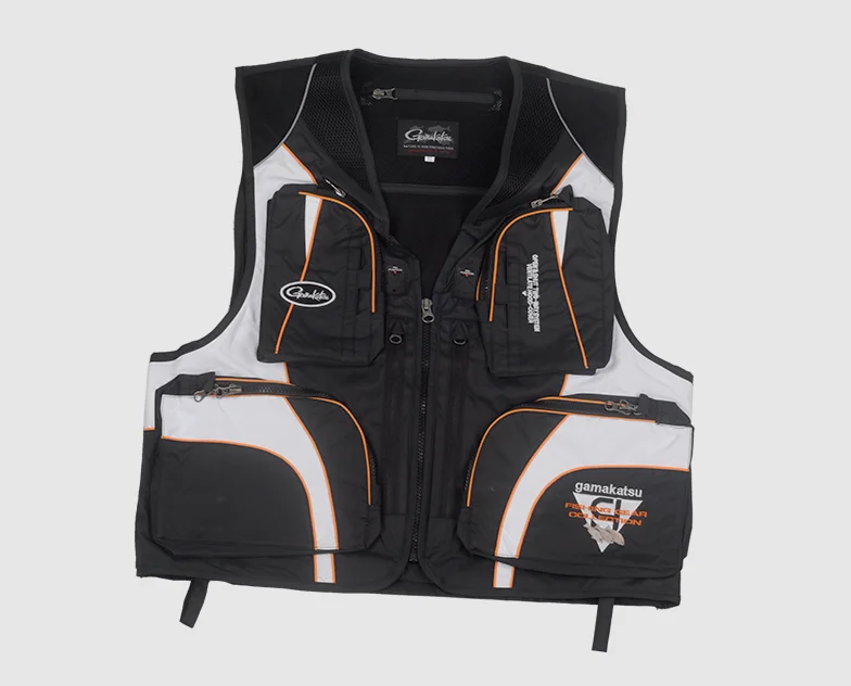 Colete de Pesca ao ar Colete de Pesca Gamakatsu Livre Colete Utilitário Não-flotação Multi-função Multi-bolso Ultraleve Frete Grátis 7 de pesca ultraleve frete grátis
