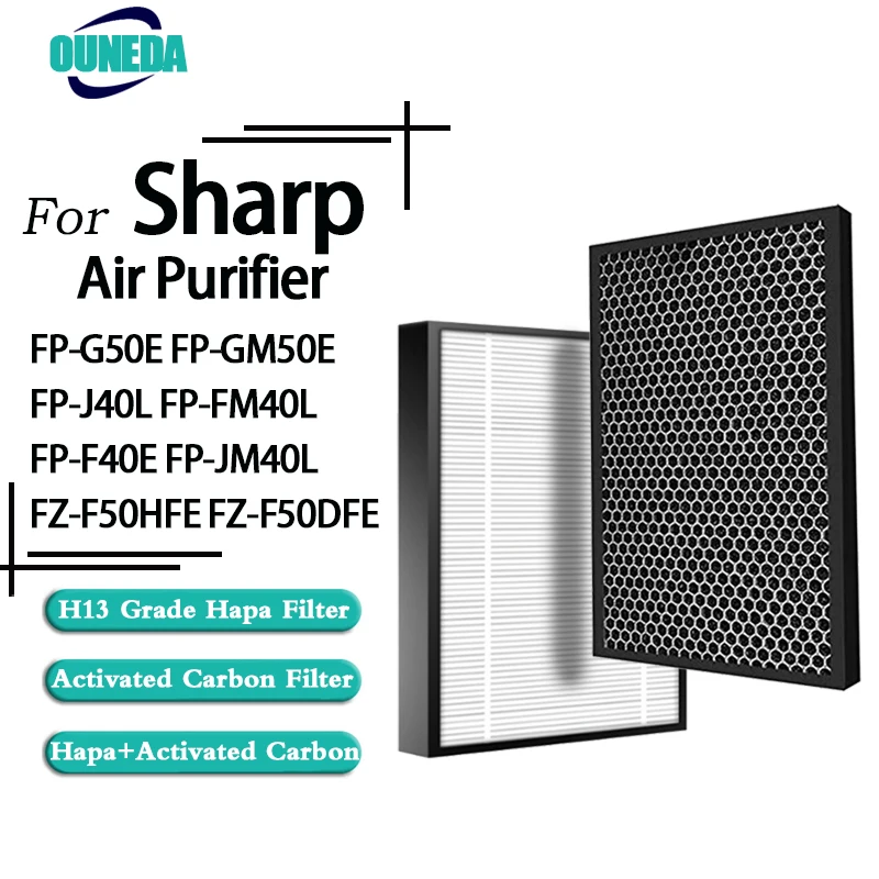 FZ-F50HFE/U FZ-F50DFE очиститель воздуха Sharp filter FP-J40 FP-JM40 FP-G50 purifier воздухоочистителя