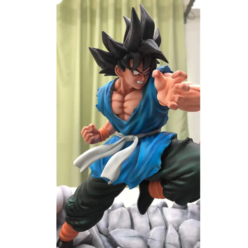 17 ''Dragon Ball Saiyan статуя сон Гохан VS Ubu 1/6 GK битва Версия полноразмерная портретная резиновая фигурка героя игрушечная коробка Q981