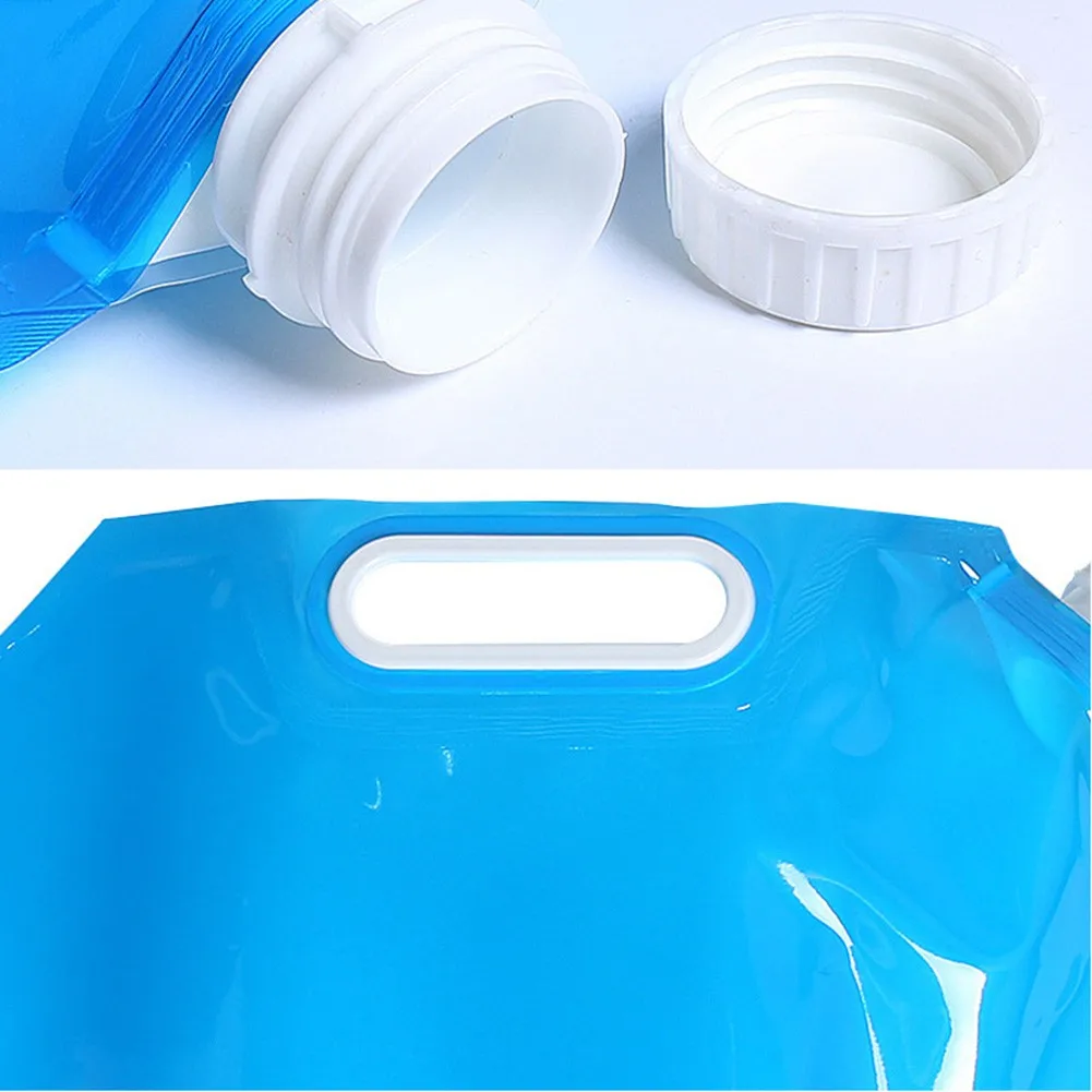 5L/10L PVC Camping Faltbare Trinkwasser Lagerung Flasche Faltbare Tasche Container Träger Für Kalt/eis Wasser Outdoor Sport_voghion.com