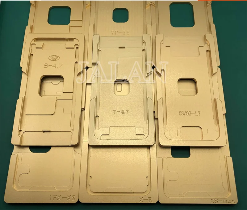 Переднее стекло/w рамка lcd положение Плесень Для iphone 6 6S 6P 6SP 8 8P X XS XR XS Макс Выравнивание Плесень расположение Плесень Для iphone 11
