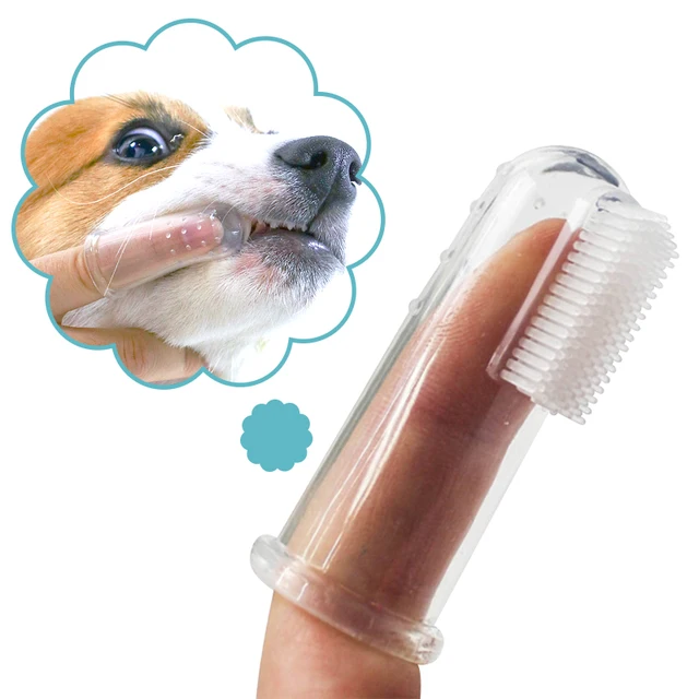 Super Soft Pet Finger Toothbrush  1