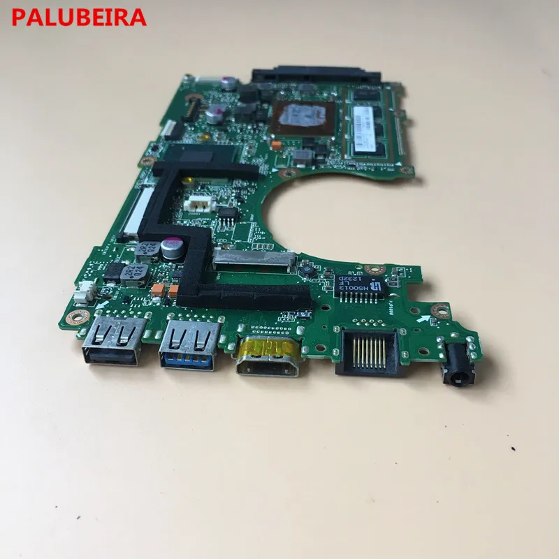 PALUBEIRA x202e для ASUS S200E X202E X201E X202EP Vivobook материнская плата REV2.0 I3-3217U процессор 4G ram на бортовой тестовая работа