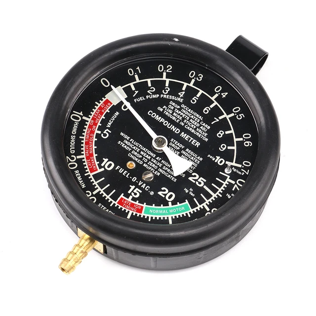 Automobil Benzin Manometer Öl Manometer Kraftstoff Manometer Meter für  Fahrzeug Auto Lkw - AliExpress