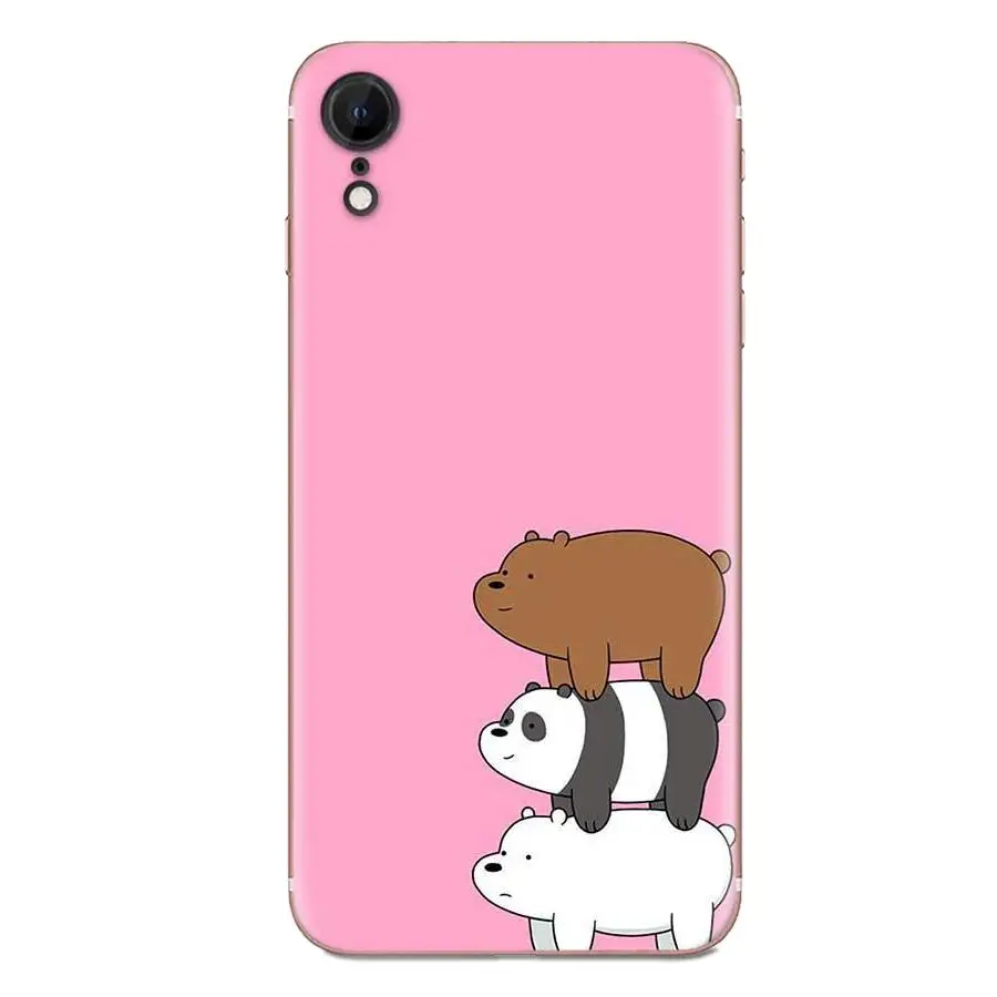 as picture ТПУ чехол Coque для huawei Honor 4C 5A 5C 5X6 6A 6X7 7A 7C 7X8 8C 8S 9 10 10i 20 20i Lite рro Южная Корея три медведя - Цвет: as picture