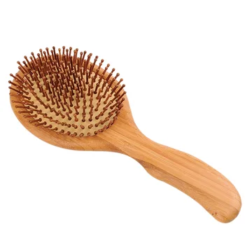 

Newly Wooden Bamboo Hair Vent Brush Brushes Care And Beauty Spa Massager Massage Comb CTN88