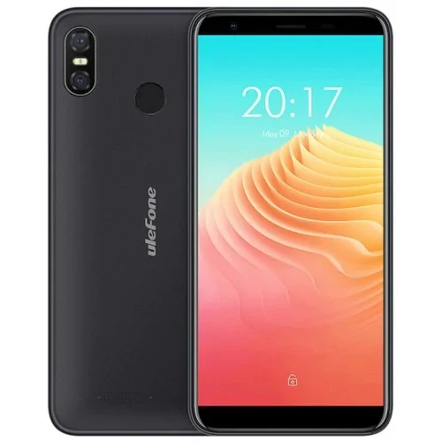 Черный Смартфон Ulefone S9 PRO Bleck O2, 2 Гб ОЗУ, 16 Гб ПЗУ, 5,5 дюймов, телефон MTK6739, четыре ядра, Android 8,1, МП, отпечаток пальца, мобильный телефон - Цвет: Черный