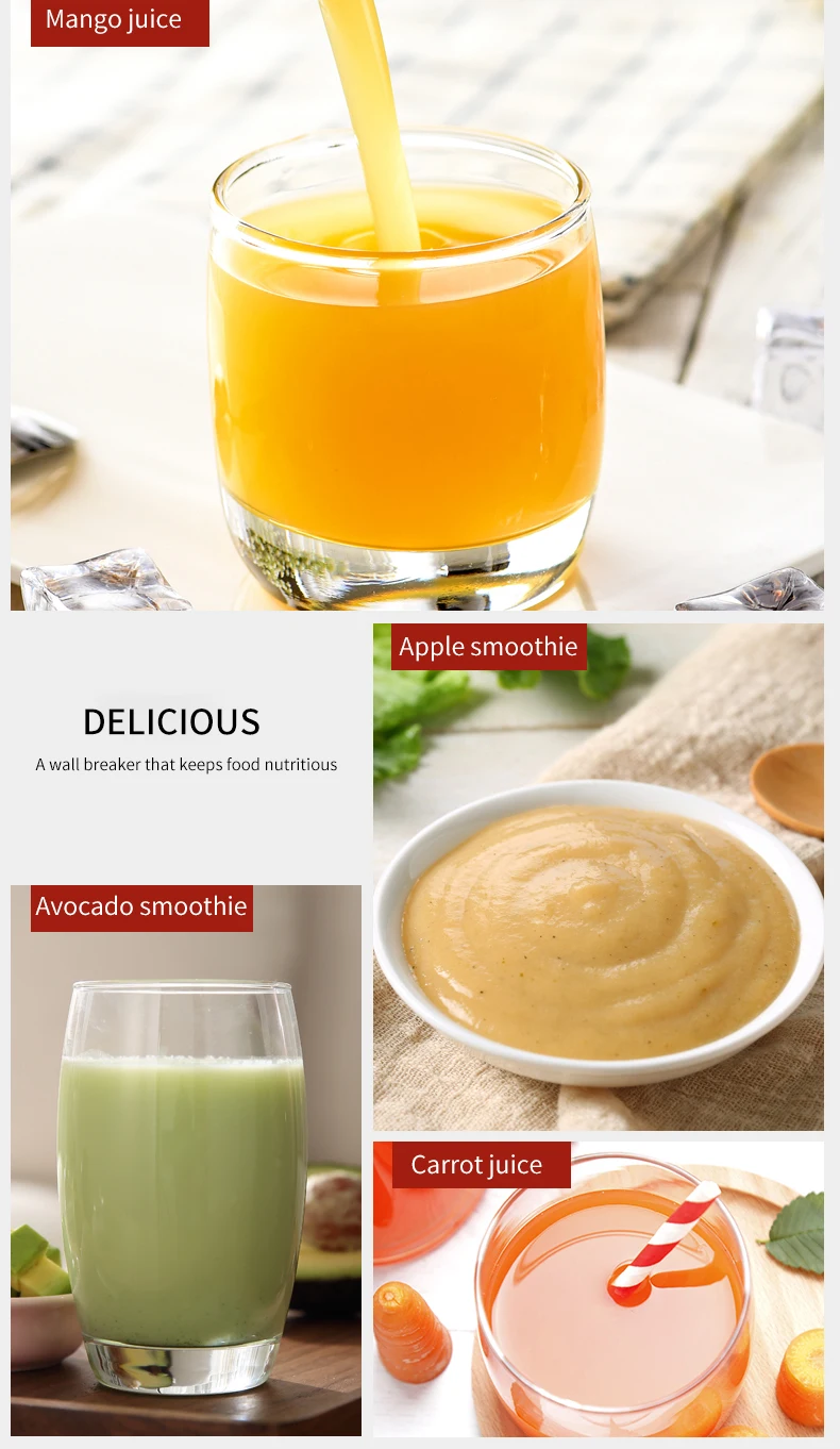 Высокая мощность блендер COOKSCLUB Миксер для сока Batidora Liquidificador многофункциональная соковыжималка Подогрев варенья Измельчить импульсный лед ЖК-дисплей