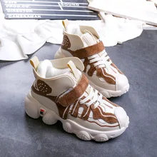 Зимняя детская обувь; Уличная обувь; обувь для мальчиков; детская зимняя обувь; Детские кроссовки; Плюшевые Детские кроссовки; детские кроссовки для бега