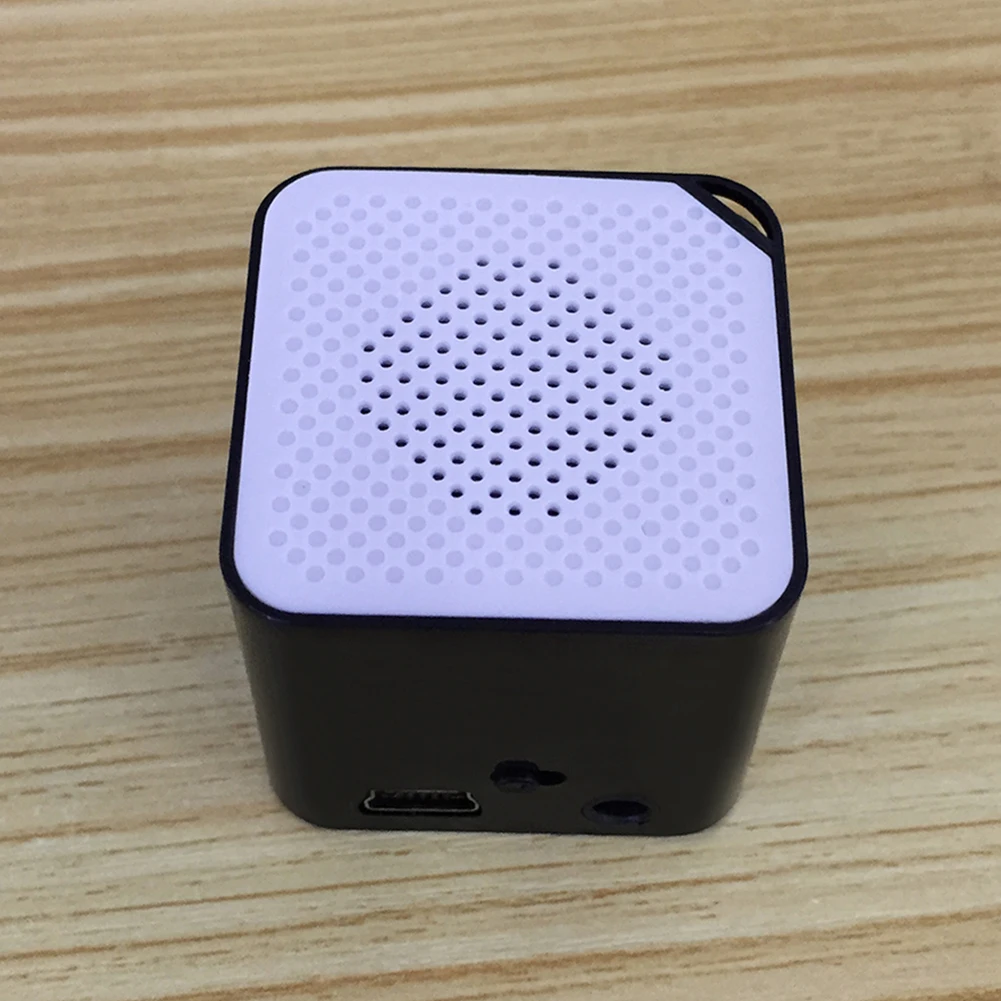 Портативный мини MP3 плеер с поддержкой карты со встроенным динамиком модный