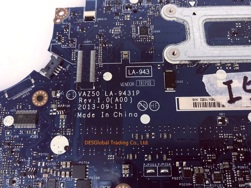 Материнская плата для ноутбука Dell Latitude E7240, материнская плата LA-9431P CN-0JFWDY 0JFWDY с i5-4300U, полностью протестированная, быстрая