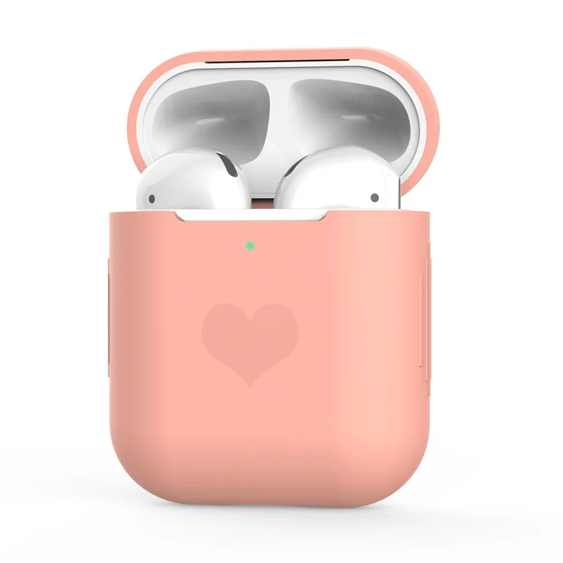 Симпатичный силиконовый чехол для Airpods беспроводной Bluetooth 2 Чехол наушников Для Air