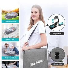 Moskitonetz Tragbare Krippen Reise Baby Bett Für Neugeborenen Kinder Baby Nest Betten Schlafen Babybed Nest Krippe Für Newbrons Baby bett