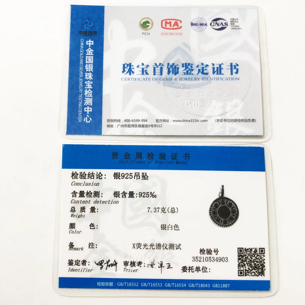 Pendant Black Ornament,2019 Brand New Glam 925 Sterling Silver Jewelry Europe Style Fashion Accessorie Gift For Soul Woman - Image 6