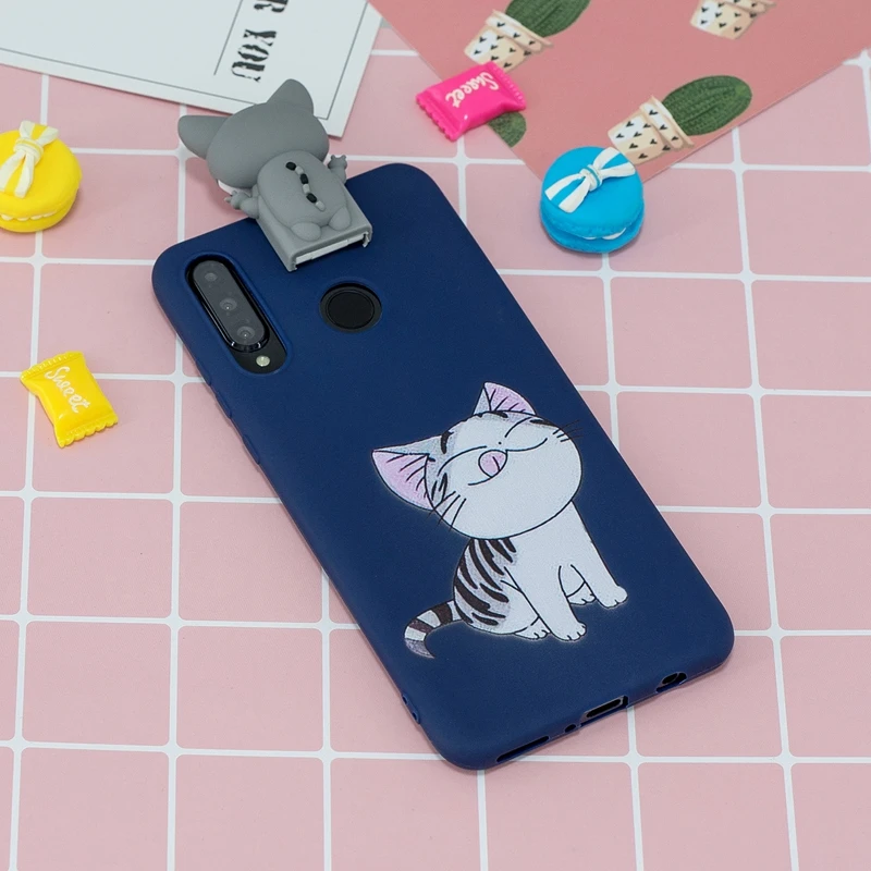 C Для huawei P30 P10 P20 Lite чехол силиконовый милый 3D Кот ТПУ мягкий чехол на заднюю панель чехол для huawei P30 P20 Pro P8 P9 Lite Coque - Цвет: C