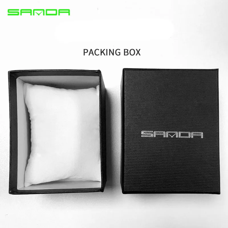 SANDA стол Прямая с фабрики в настоящее время доступны Брендовые Часы изысканная упаковка коробка набор AliExpress Amazon