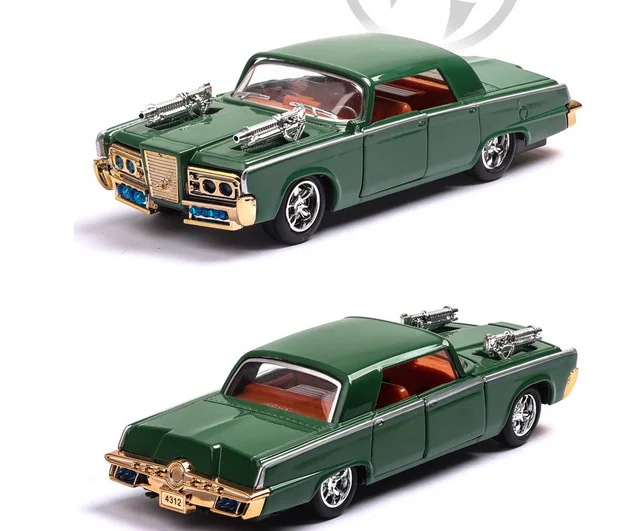 1/43 металлическая винтажная модель автомобиля для Зеленого Шершня