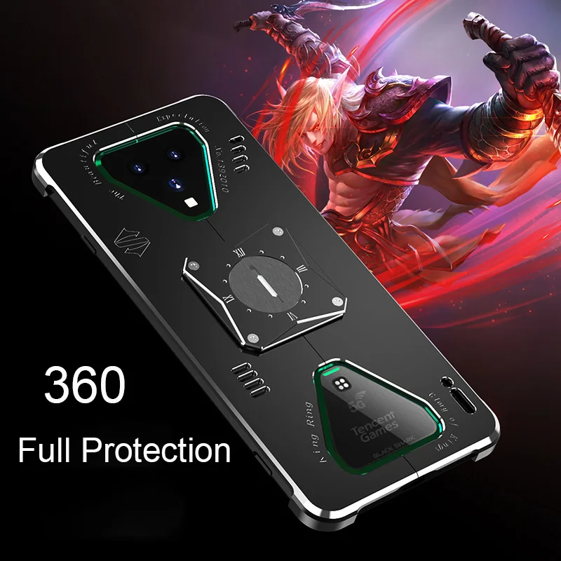 3FCASE Metal Black Shark 3 Pro Case Shockproof Aluminum Metal Armor Cover Coque For Xiaomi Black Shark 3S 3 Pro Funda Phone Case 3FCASE Metal Black Shark 3 Pro Case Shockproof Aluminum Metal Armor Cover Coque For Xiaomi Black Shark 3S 3 Pro Funda Phone Case
