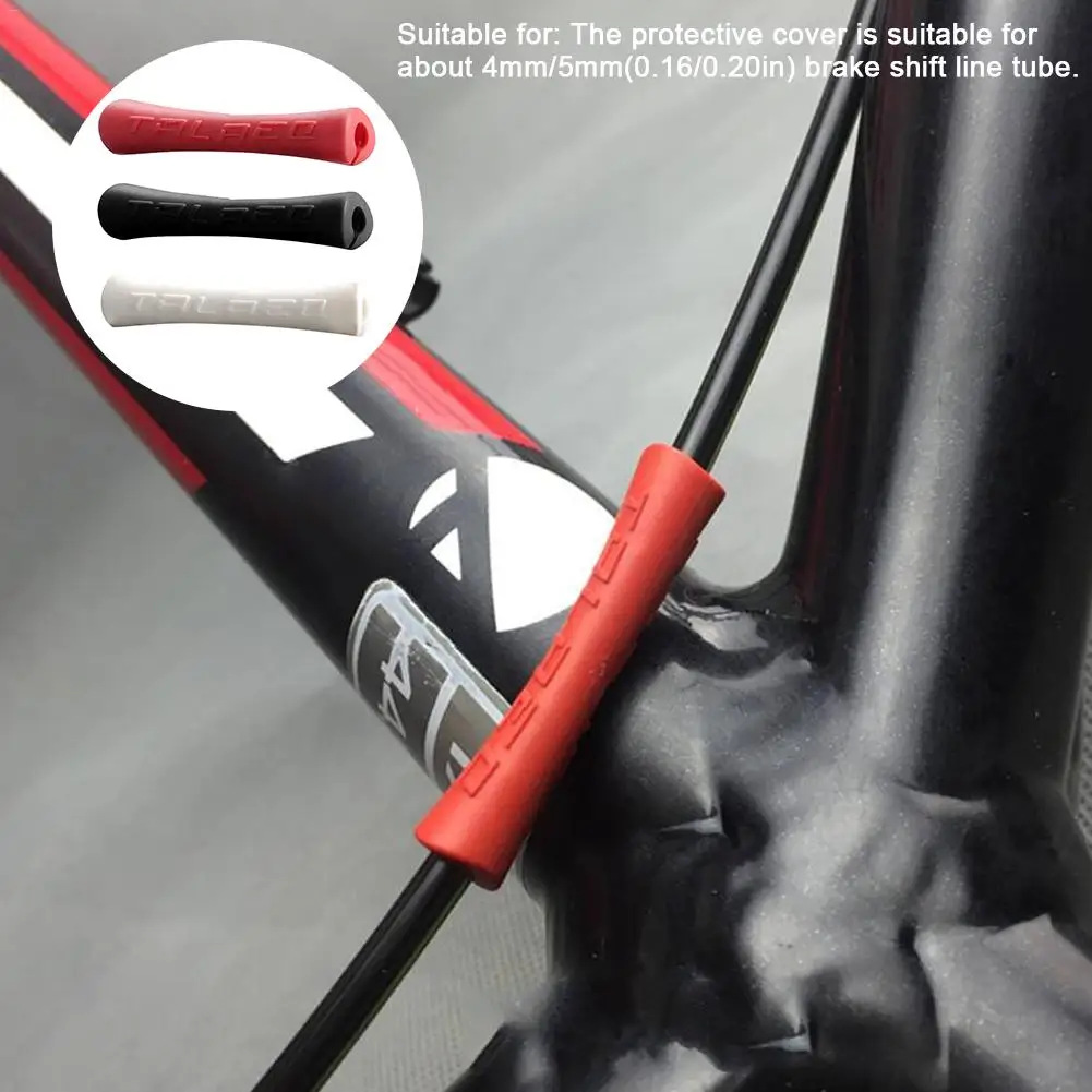 

Bicycle Brake Shift Cable Protector Bike Frame Cable Protective Sleeve MTB Road Bike Fixed Gear Paint Protective Cover