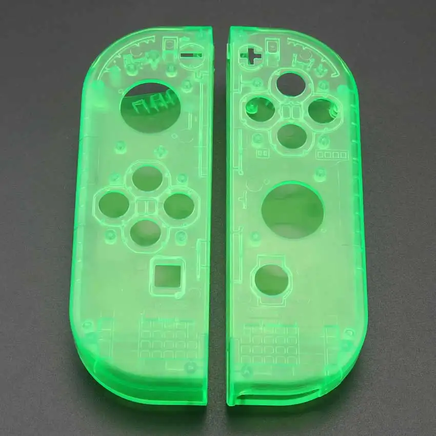 YuXi прозрачный пластиковый чехол для корпуса L R+ средняя рамка для переключателя kingd NS NX Joy Con контроллер Joy-Con жесткий корпус