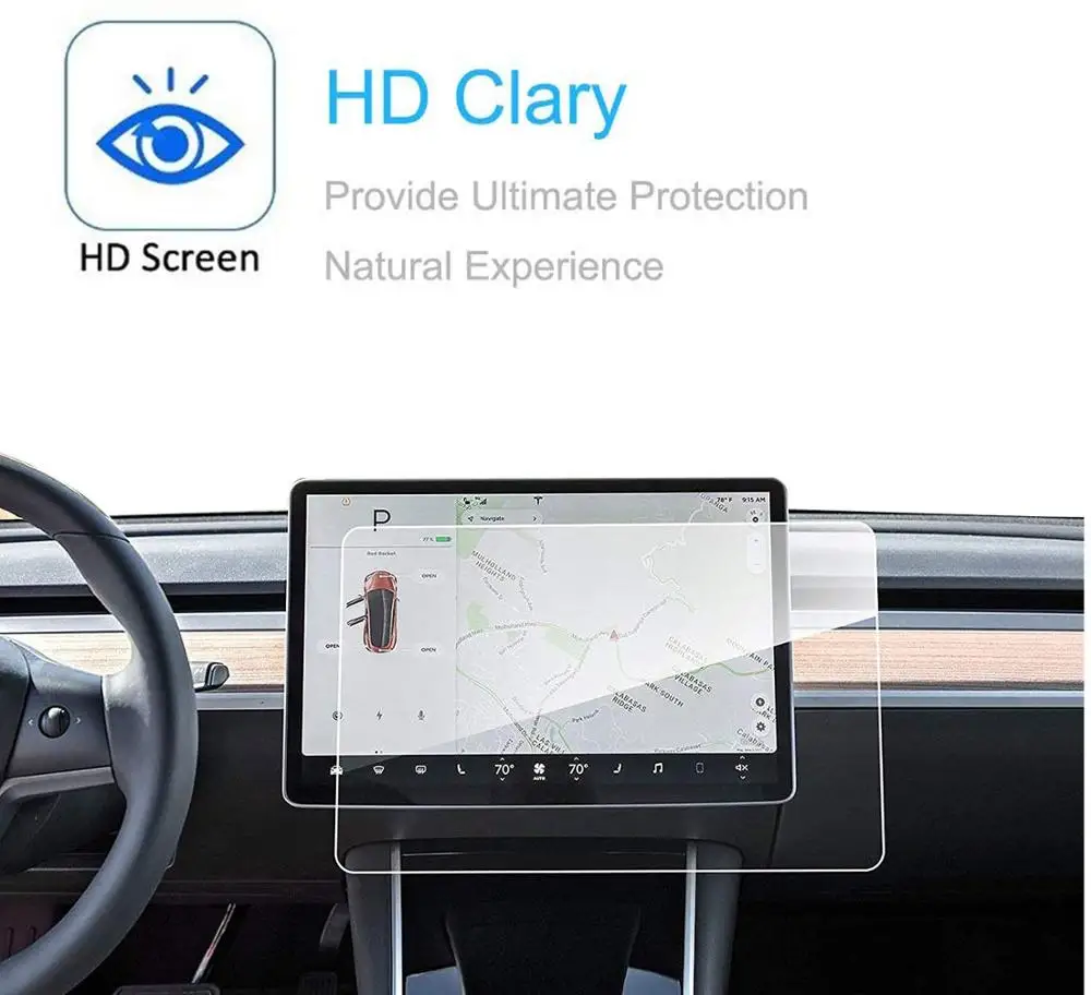 Для Tesla Model 3 Y 15 &quotсенсорный экран с центральным управлением автомобильная