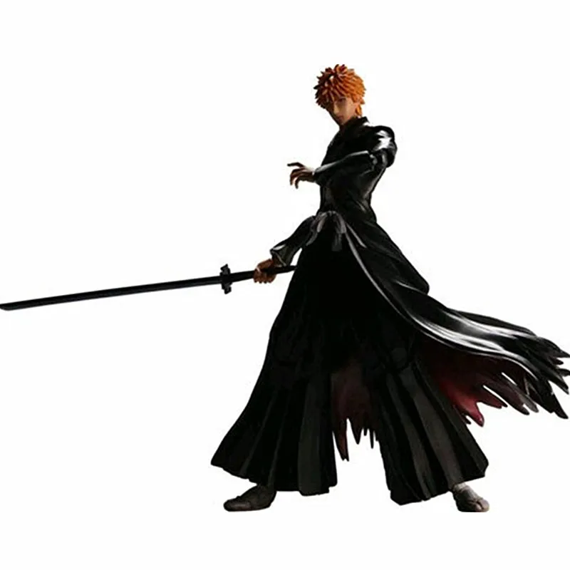 25 см аниме Bleach Play Arts PA Bleach Kai Kurosaki Ichigo ПВХ подвижная фигурка Коллекция Модель игрушки A197