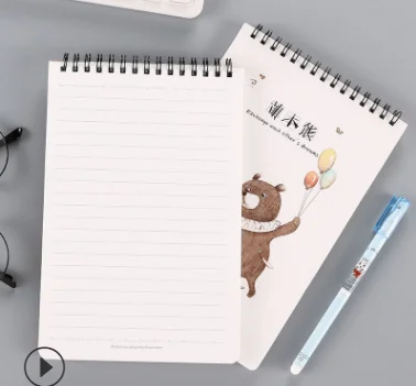 Милые Креативные в мультяшном стиле Kawaii флип катушки блокнот свежий студенческий дневник свободный сменный блок Новое поступление горячая распродажа