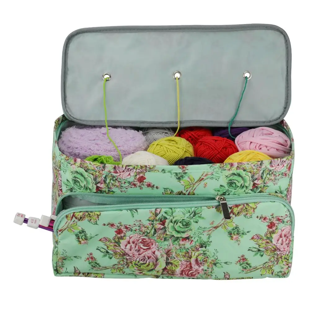 Empty-Knitting-Yarn-Storage-Bag-For-Crochet-Hook-Knitting-Needles-Thread-Wool-Holder-Sewing-Kit-Bag