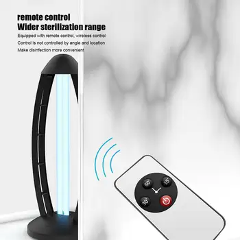 

S3Timer UVC LED Bulb Kill Dust Mite Eliminato Lamp Sterilization Light Remote Control 220V Ultraviolet Light Bedroom Living Room