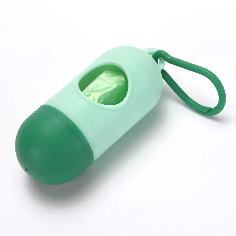 Green Pet Poop мешок для очистки мусора диспенсер коробка портативный пластик пеленки коробка мешок для сбора мусора от домашних животных чехол съемная коробка подгузник сумка органайзер - Цвет: Green