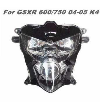 

Clear For Suzuki GSXR600/750 K4 2004 2005 Motorcycle Front Headlight Head Lamp Assembly