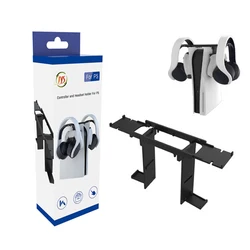 Storage Bracket Compatible for Ps5 Console Controller Headsets Hanger Remote Control Shelf Hook Accessories for Ps 5 Storage Bracket Compatible for Ps5 Console Controller Headsets Hanger Remote Control Shelf Hook Accessories for Ps 5