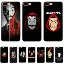 Мобильный чехол для iPhone X XS Max XR 6 6S 7 8 Plus 5 5S SE жесткий чехол ТВ серии деньги Heist House Of paper Shell