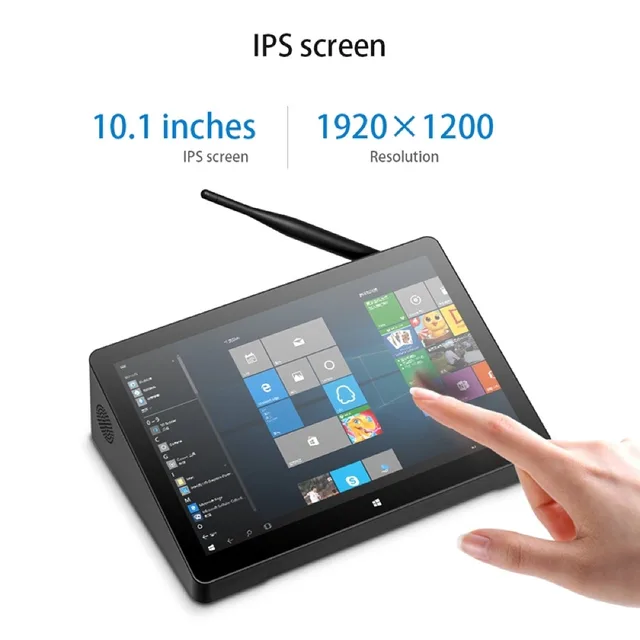 ABD X10S MINI TABLETTE 10.1 » 6+64GB, Intel Celeron J4105, Windows 10 Pro,  WiFi b / g / n / ac, BT 4.0, Ethernet, RS-232, HDMI